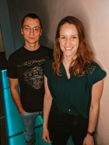 Max Tretter und Hannah Bleher