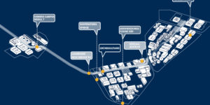 Diagram shows vision for the master plan for FAU Campus Erlangen (South).