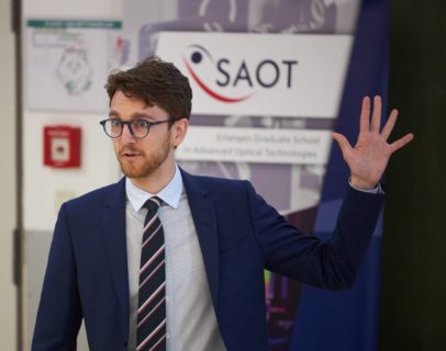 Samuel Grauer, PhD, der diesjährige Preisträger des SAOT Young Researcher Awards.