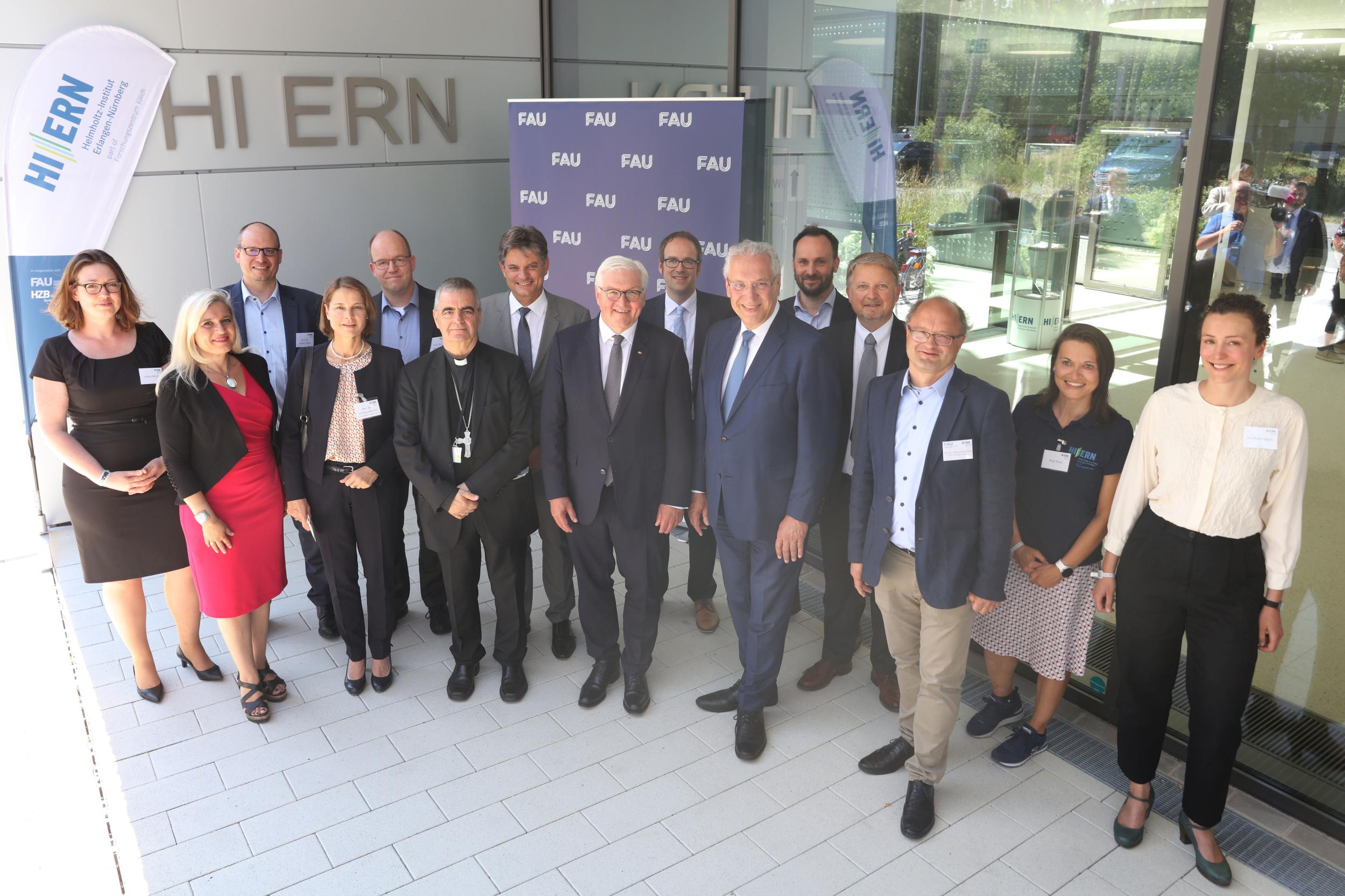 Bundespräsident zu Besuch in Erlangen