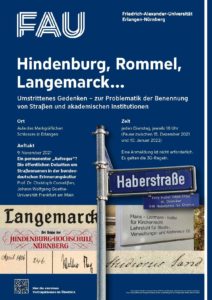 Veranstaltungsflyer der Ringvorlesung.