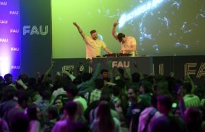 DJs auf der Erstsemesterbegrüßung der FAU