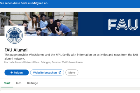 Zum Artikel "Das FAU Alumni-Netzwerk bei LinkedIn"
