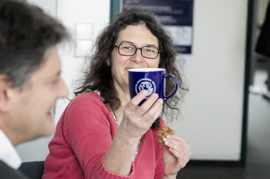 Prof. Dr. Petra Imhof and Prof. Dr. Joachim Hornegger.