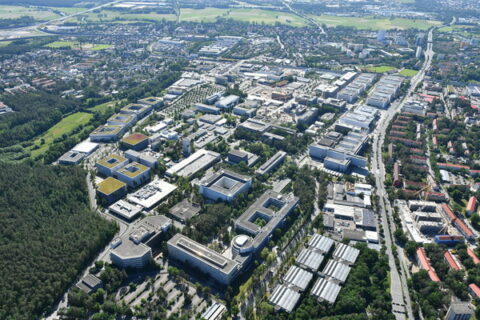 Luftbild Siemens-Campus