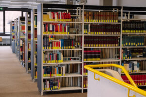 Bücherrregale Bibliothek der FAU