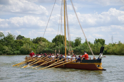 FAU-Römerboot: Besuch von MAN. (Bild: Samuel daSilva)