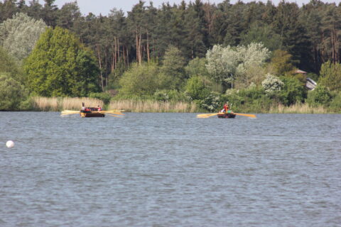 FAU Römerboot Test: Geschwindigkeitstest (Bild: Andre Werner)