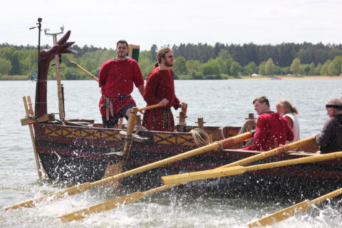 FAU-Römerboot im Test. (Bild: Andre Werner)