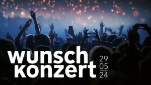 Schriftzug FAU Wunschkonzert