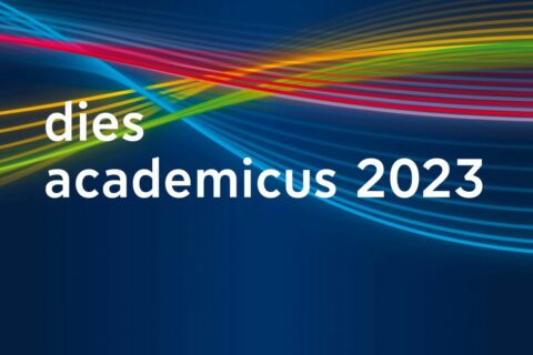 Banner mit dem Text "dies academicus 2023"