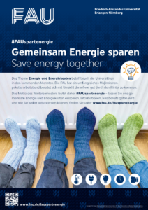 Plakat Gemeinsam Energie sparen