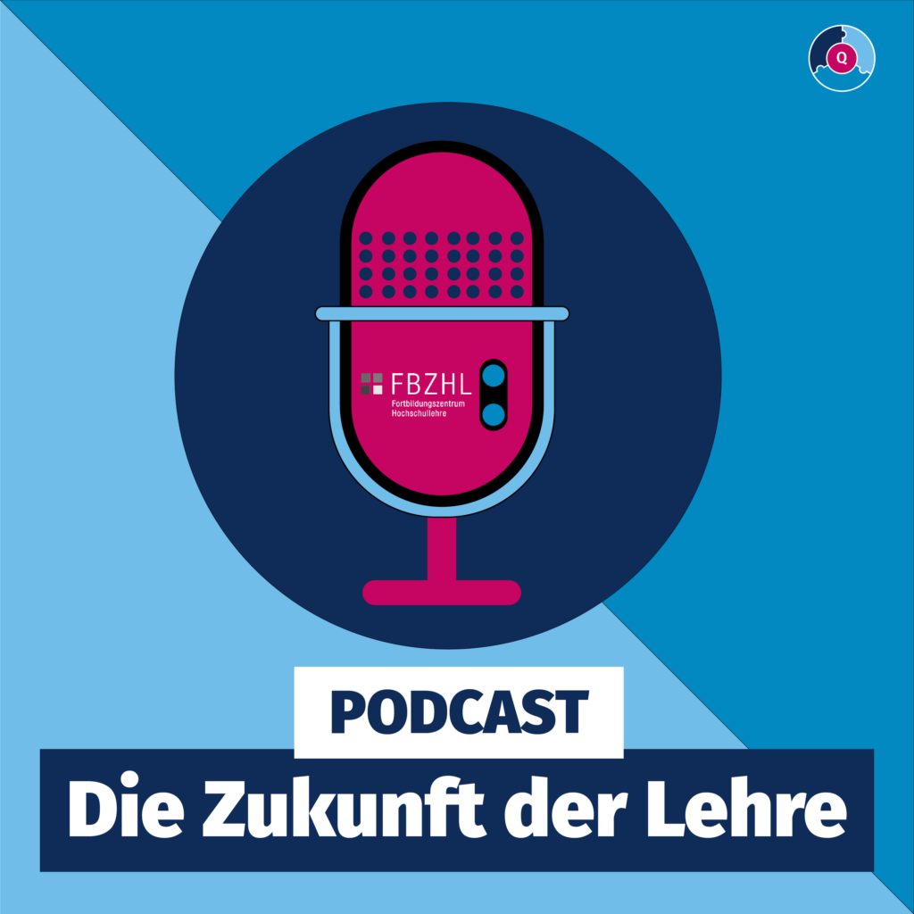 Podcast-Cover des Podcast "Zukunft der Lehre".
