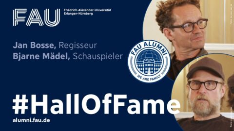 Zum Artikel "FAU Alumni #HallOfFame: Bjarne Mädel und Jan Bosse"