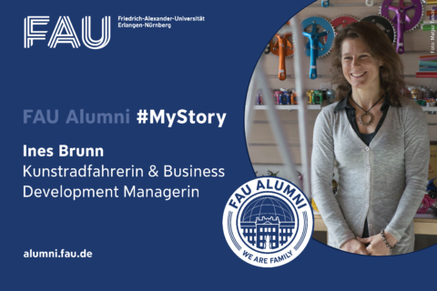 Zum Artikel "FAU Alumni #MyStory: Ines Brunn"
