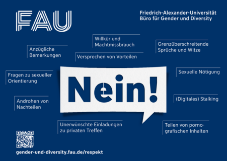 Grafik zur Kampagne FAURespect