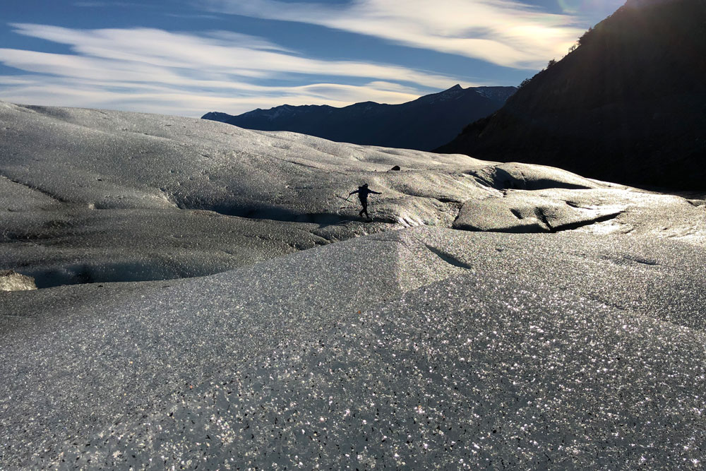 Eisfläche in Patagonien
