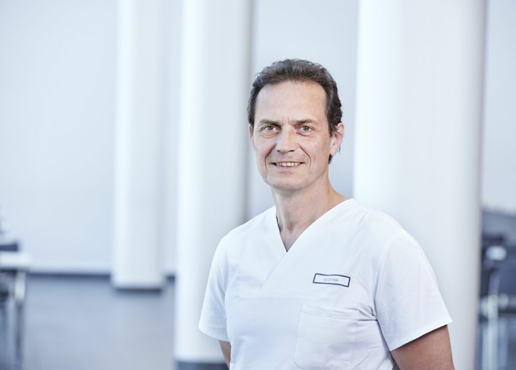 Dr. Christoph Bleh vom Lehrstuhl für Innere Medizin III des Universitätsklinikums der Friedrich-Alexander-Universität Erlangen-Nürnberg