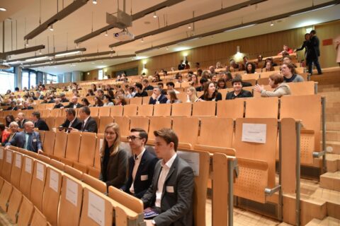 Am ersten Tag der guten Lehre wurden Lehrende aus ganz Bayern für ihre Lehrkonzepte ausgezeichnet.(Bild: FAU/Boris Mijat)