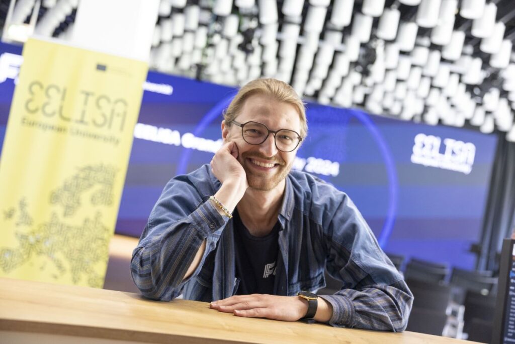 Portrait von EELISA Student Representative der friedrich-Alexander universität Erlangen-Nürnberg Jonathan Kolb