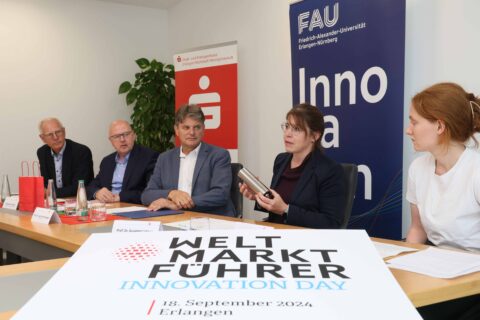 Prof. Dr. Susanne Lehner, Leitung des Lehrstuhls für Elektrische Energietechnik an der FAU, über den Einsatz und die Leistung optimierter LFP-Standardzellen in der Energieversorgung. Bild: FAU/Kurt Fuchs
