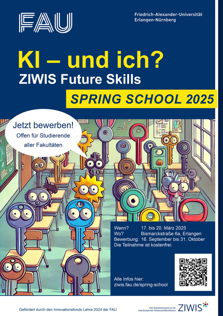 Plakat ZIWIS Spring School Future Skills