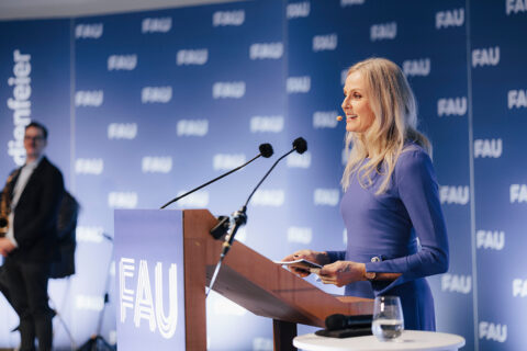 Feier des Deutschlandstipendiums 2025 im Germanischen Nationalmuseum Nürnberg. (Bild: FAU/Giulia Iannicelli)