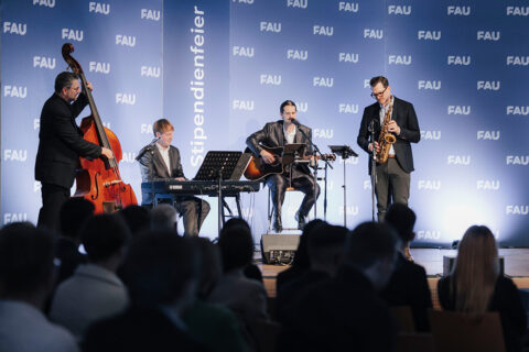 Feier des Deutschlandstipendiums 2025 im Germanischen Nationalmuseum Nürnberg. (Bild: FAU/Giulia Iannicelli)