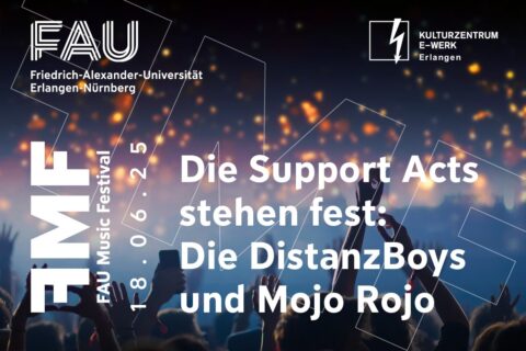 Zum Artikel "FAU Music Festival: Das sind die Gewinner-Support-Acts"