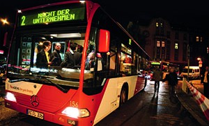 Mit dem Bus zum Traumjob: 4. Nacht der Unternehmen