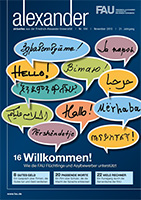 100 Ausgaben FAU-Magazin alexander