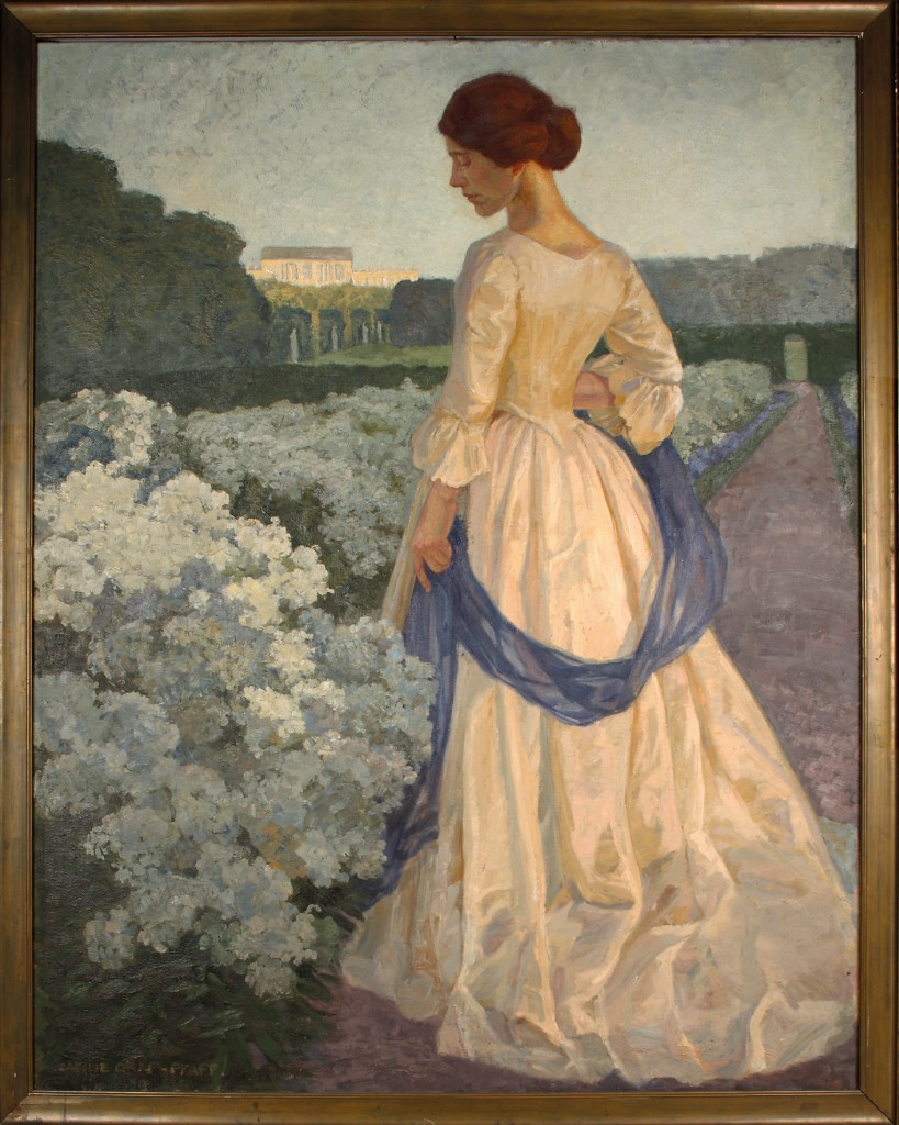 Cäcilie Graf-Pfaff: Unbekannte Dame 1909 (Bild: Universitätsbibliothek)