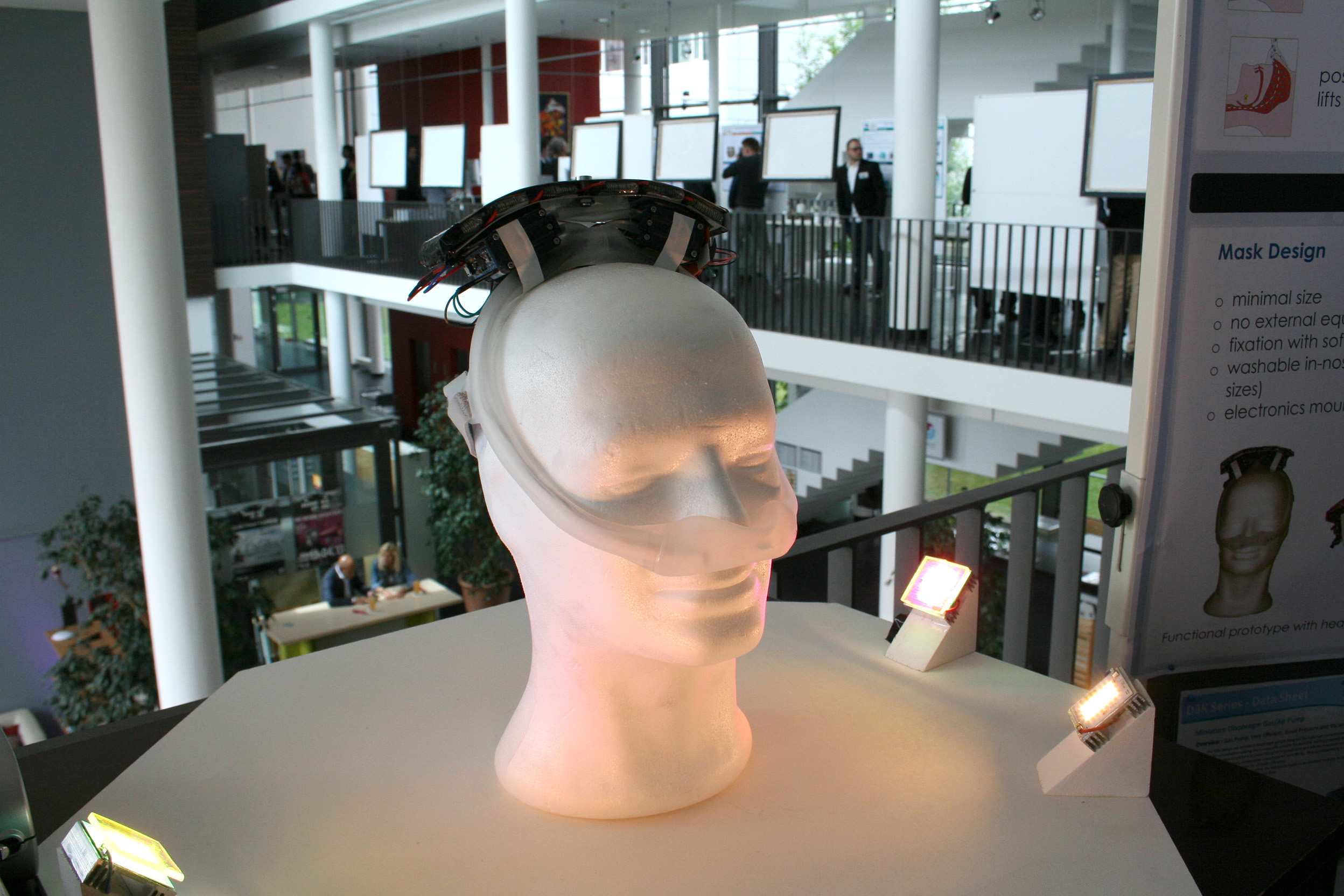 Atemmaske-Prototyp (Bild: FAU/Piecha)