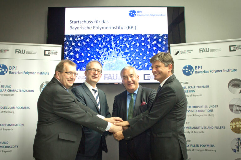 Drei Universitäten gründen das Bayerische Polymerinstitut (BPI)