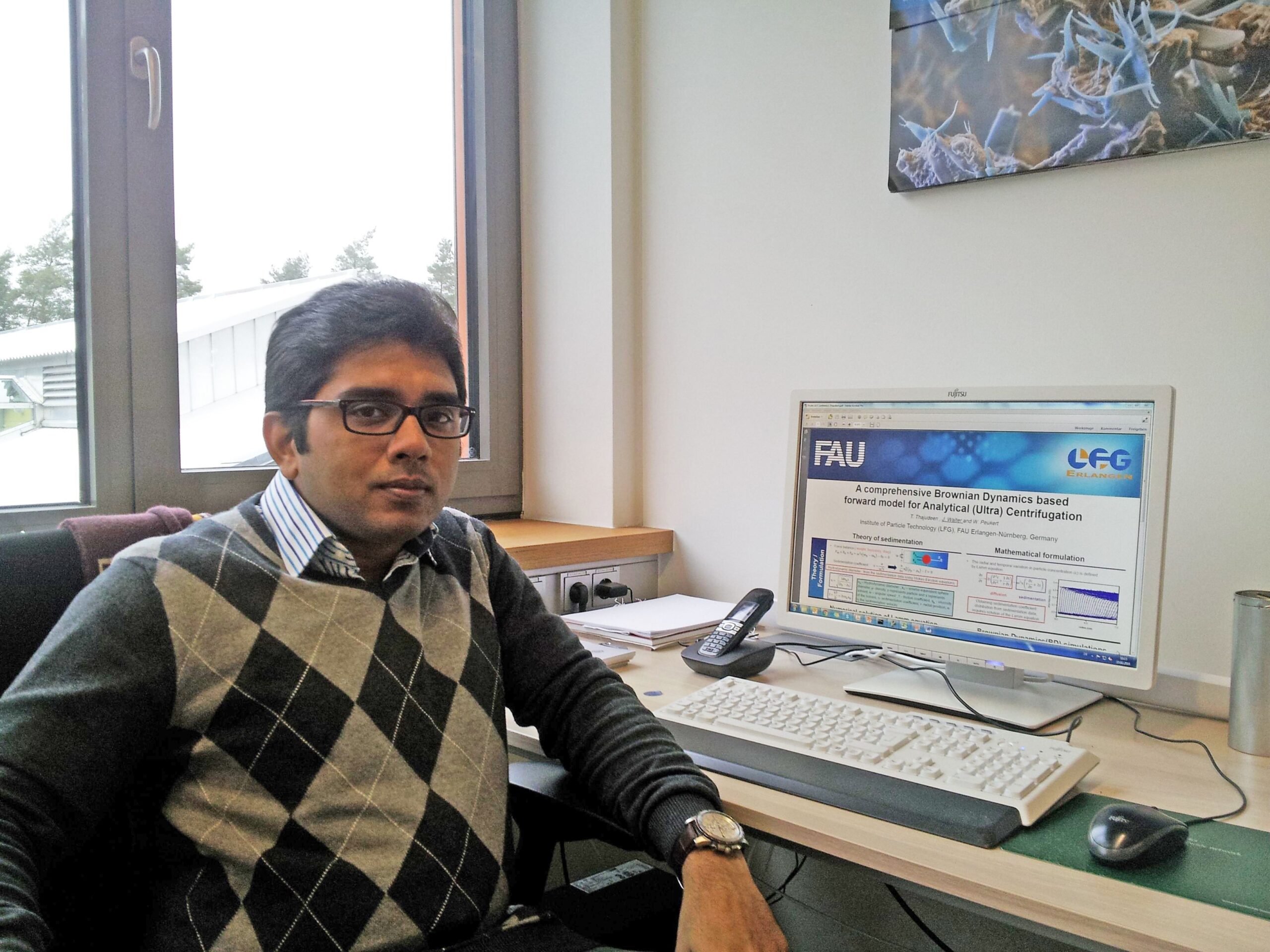 Forscher-Alumni-Interview mit Dr. Thaseem Thajudeen (Image: Wei Lin)