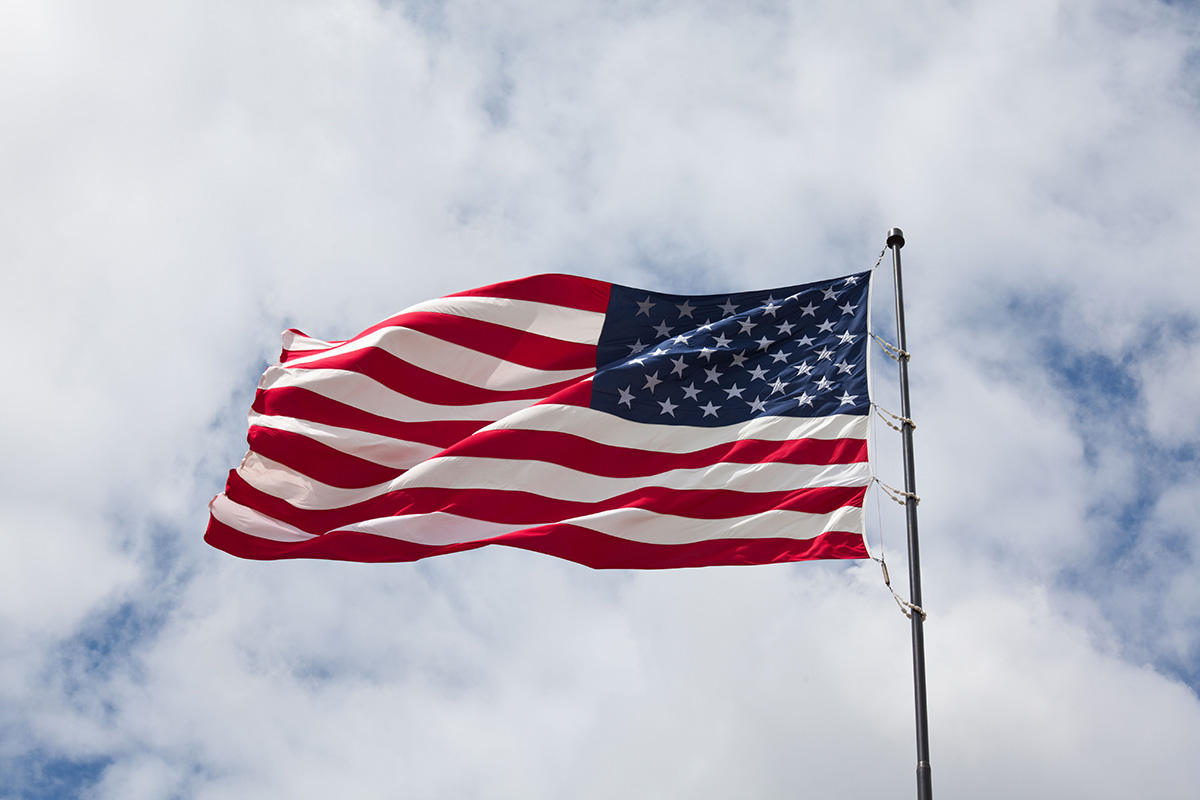 USA-Flagge