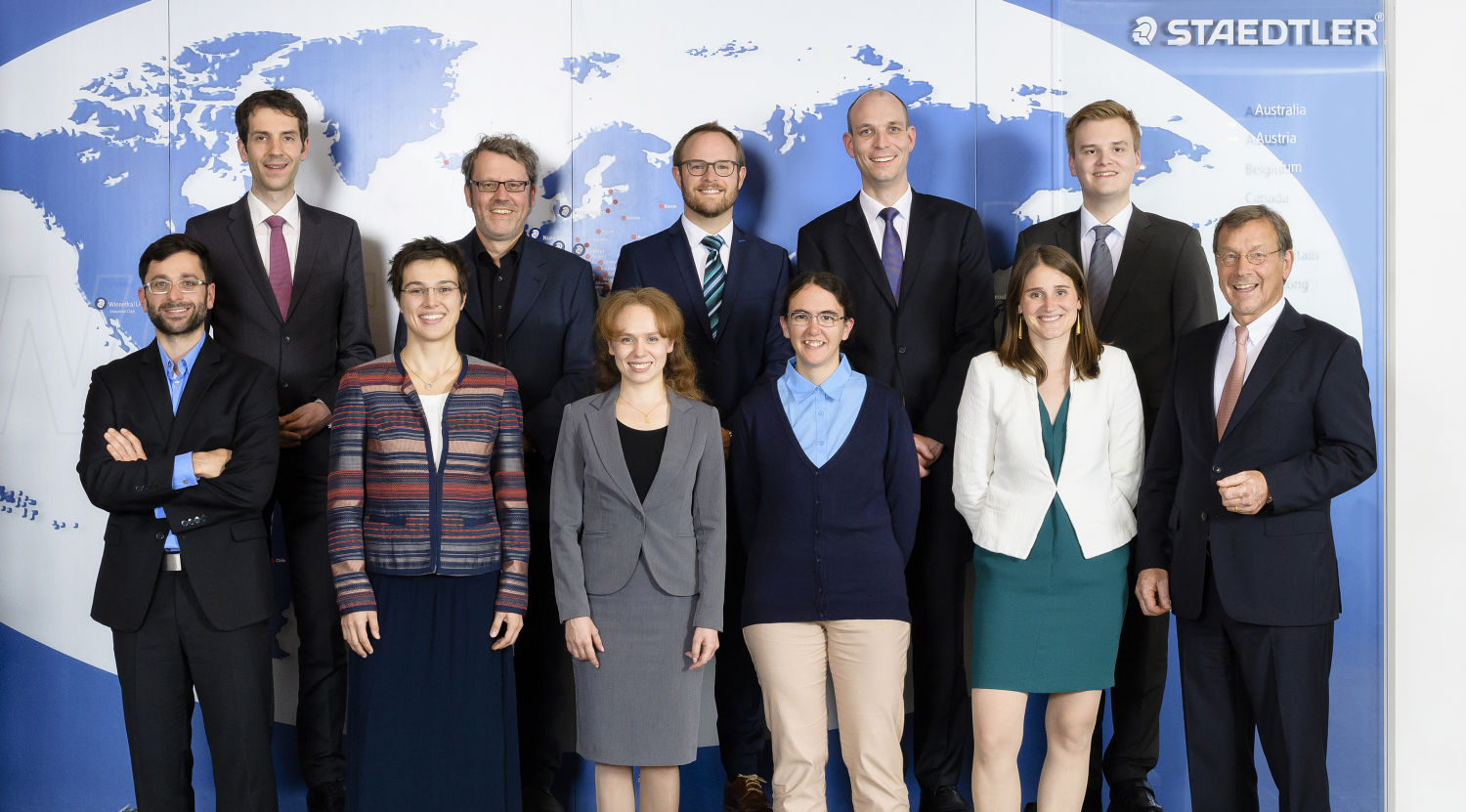 Gruppenfoto Promotionspreisverleihung Staedtler Stiftung