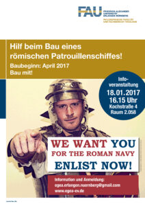Plakat Roemerschiff FAU