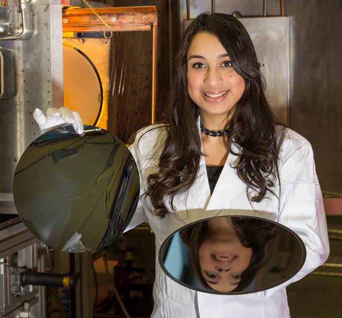 Die weltgrößte kristalline Diamantfolie