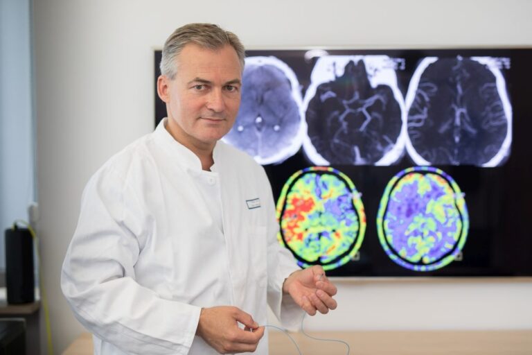 Schnelle Hilfe bei Schlaganfall