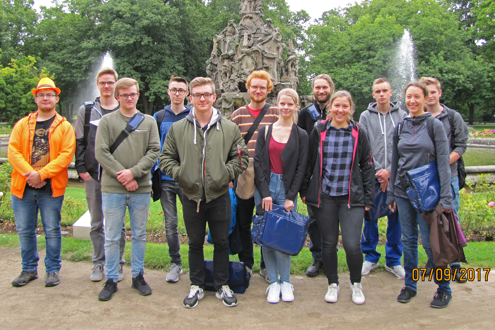 Gruppenfoto Azubis der FAU 2017