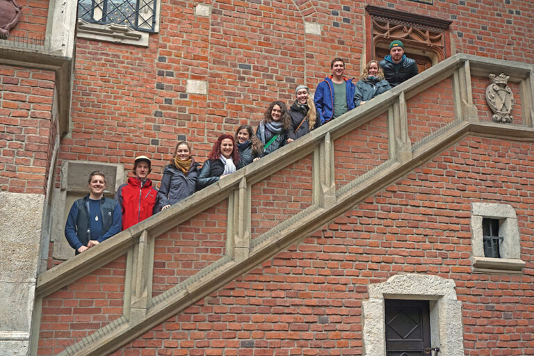 Der Kammerchor der FAU unterwegs in Krakau