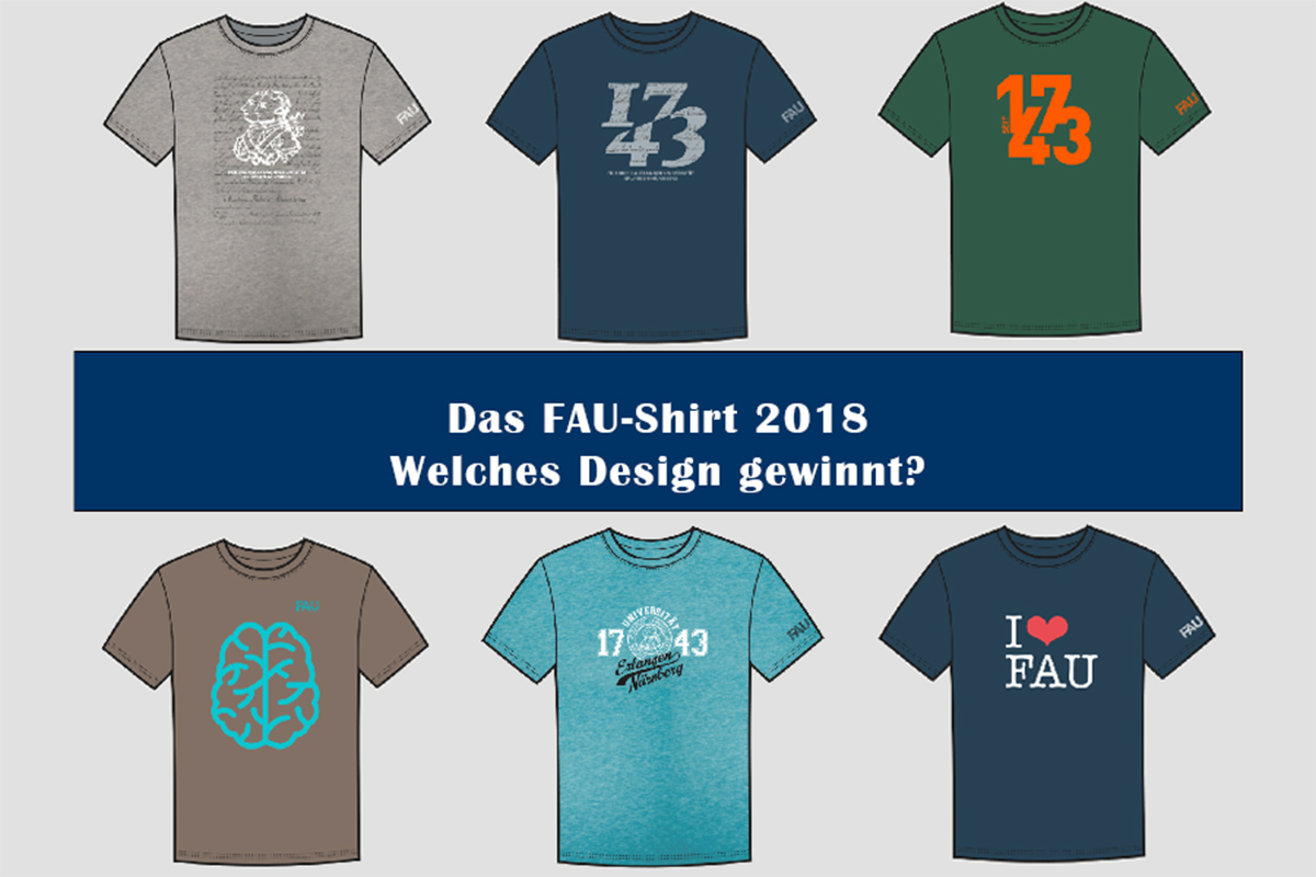 Collage der T-Shirt-Designs