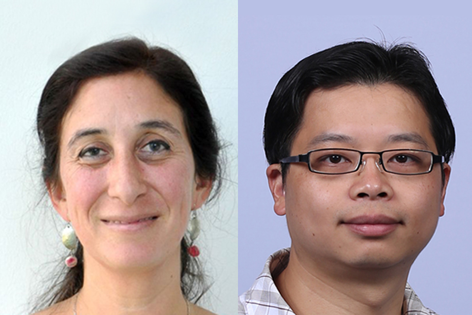 Portraitbilder Josefina Ballarre und Xiaoming He