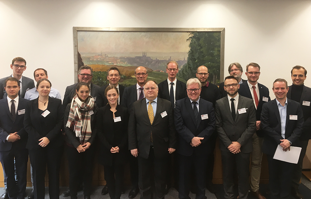 Gruppenbild mit den Wissenschaftlern