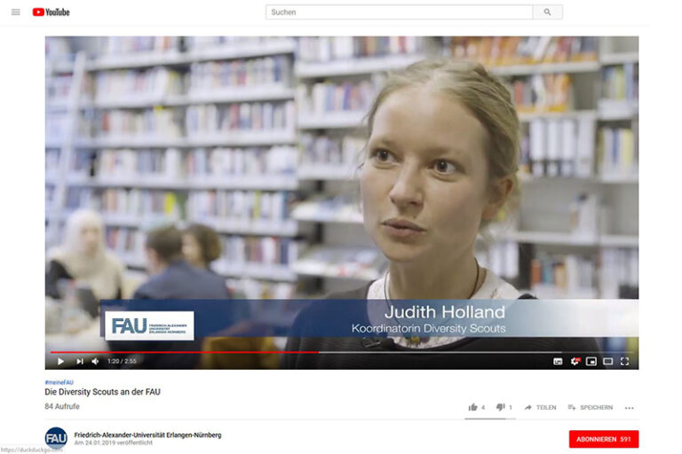 Video: Die Diversity Scouts der FAU
