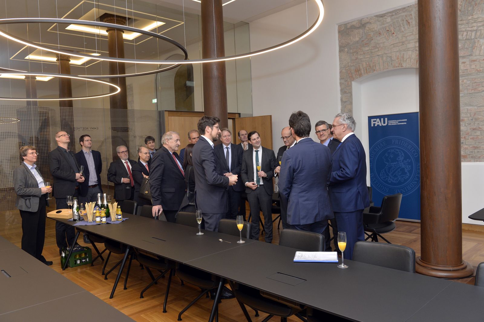 EIT Health Treffen im Senatssaal