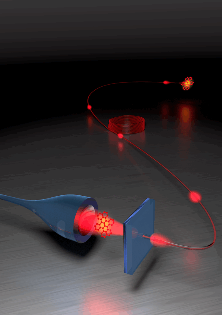 Organische Bauelemente für Quantennetzwerke – wenn ein Molekül Photonen sortiert