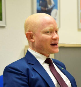 Nahaufnahme von Abdallah S. Possi