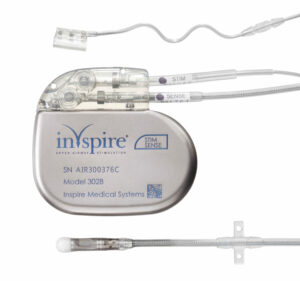 Die Komponenten des Zungenschrittmachers.